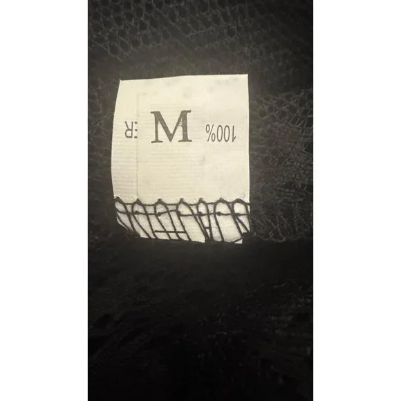 NEW Boho Gypsy Medium Beach Goddess Swim Cover Up Black - Picture 5 of 11